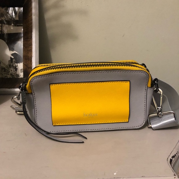 Botkier Truffle Colorblock Cobble Hill Crossbody/Belt Bag - Picture 4 of 10
